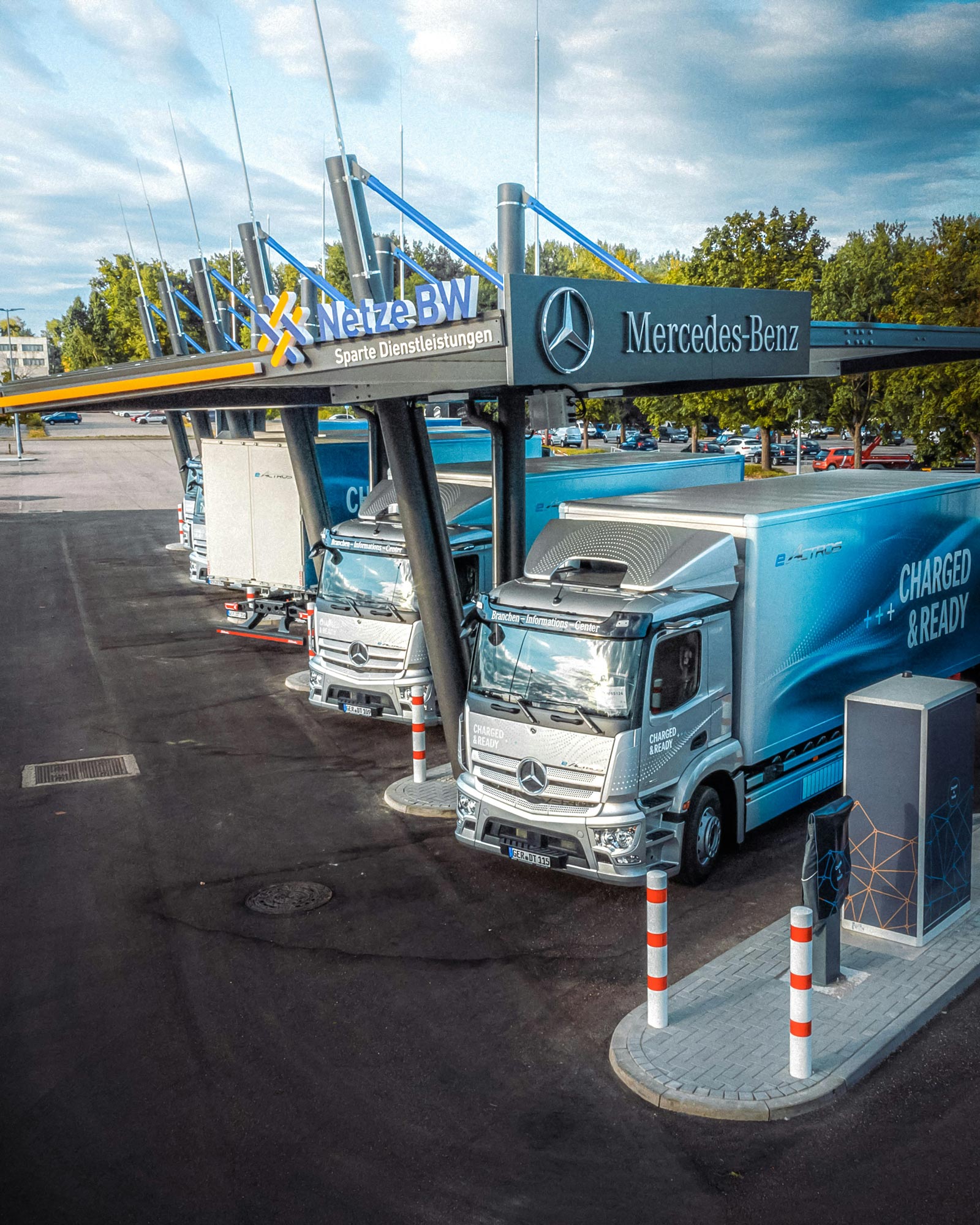 Elektrische vrachtwagen