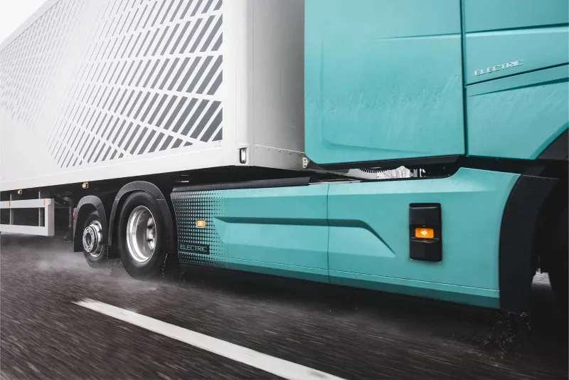 Netaansluiting elektrische vrachtwagens berekenen